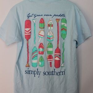 Simply Southern “Get Your Own Paddle” t-shirt SZ M